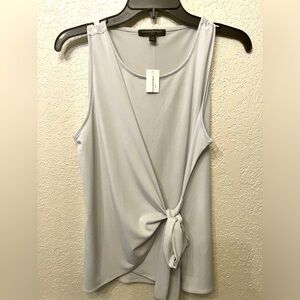 Banana Republic sleeveless tie front blouse- NEW